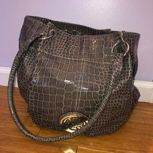 Fake Alligator Skin Purse